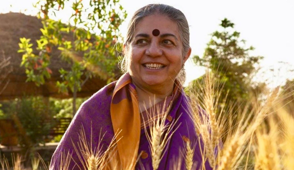Vandana Shiva, dall’avidità alla cura